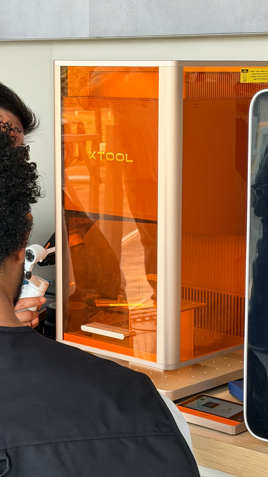 Hands-on training session on the xTool P3 laser